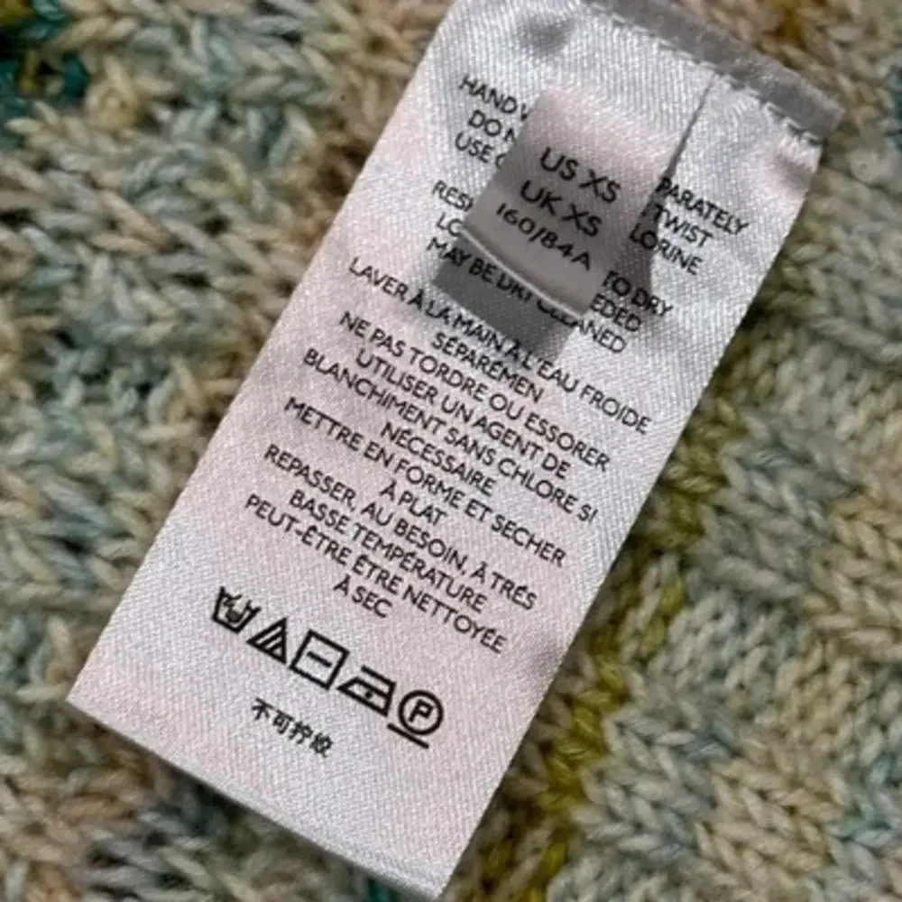 Anthropologie Space-Dyed‎ Multicolored Longline Cardigan Size XS X-Small - Picture 15 of 16